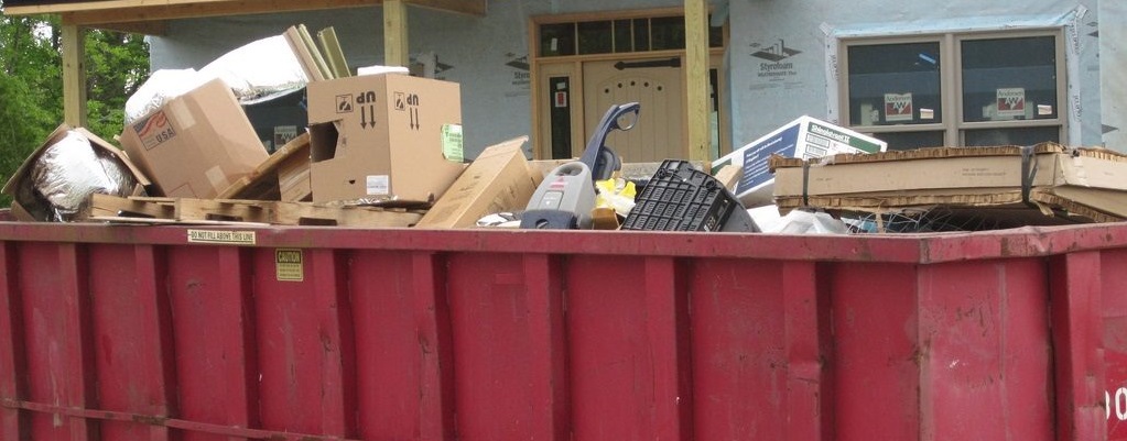 What type of waste can go in a dumpster